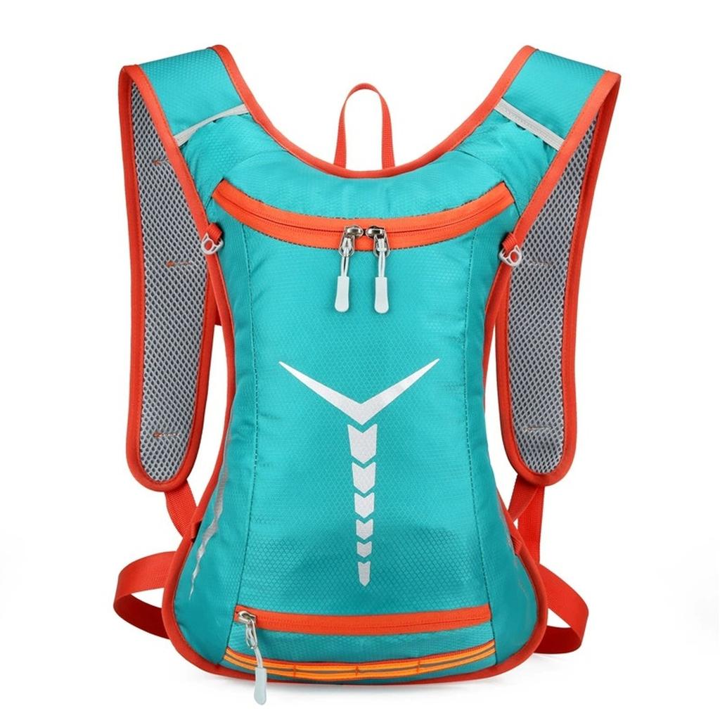 1PCSLightweight Waterproof Hydration Backpack for Running Hiking Cycling-Insulated Breathable Unisex Pack with Reflective Strips