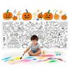 Handmade Children's Drawing Tablecloth Creative Large Coloring Posters  Halloween Decorations