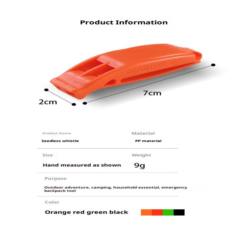 1Pc Outdoor Kayak  Diving Rescue Emergency Safety Whistles Water Sports Outdoor Survival Camping Boating Swimming Whistle