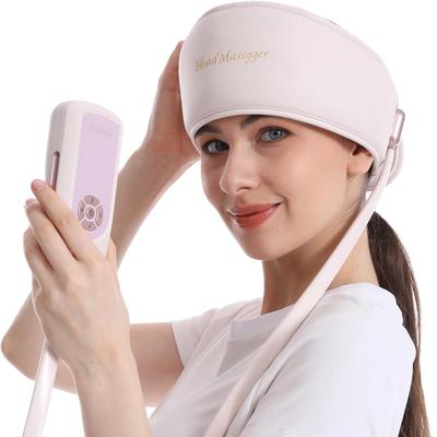 1 set Massaggiatore per la testa Cuoio capelluto, Massaggiatore ricaricabile Airbag per la testa, Percussione elettrica con design portatile per un profondo rilassamento