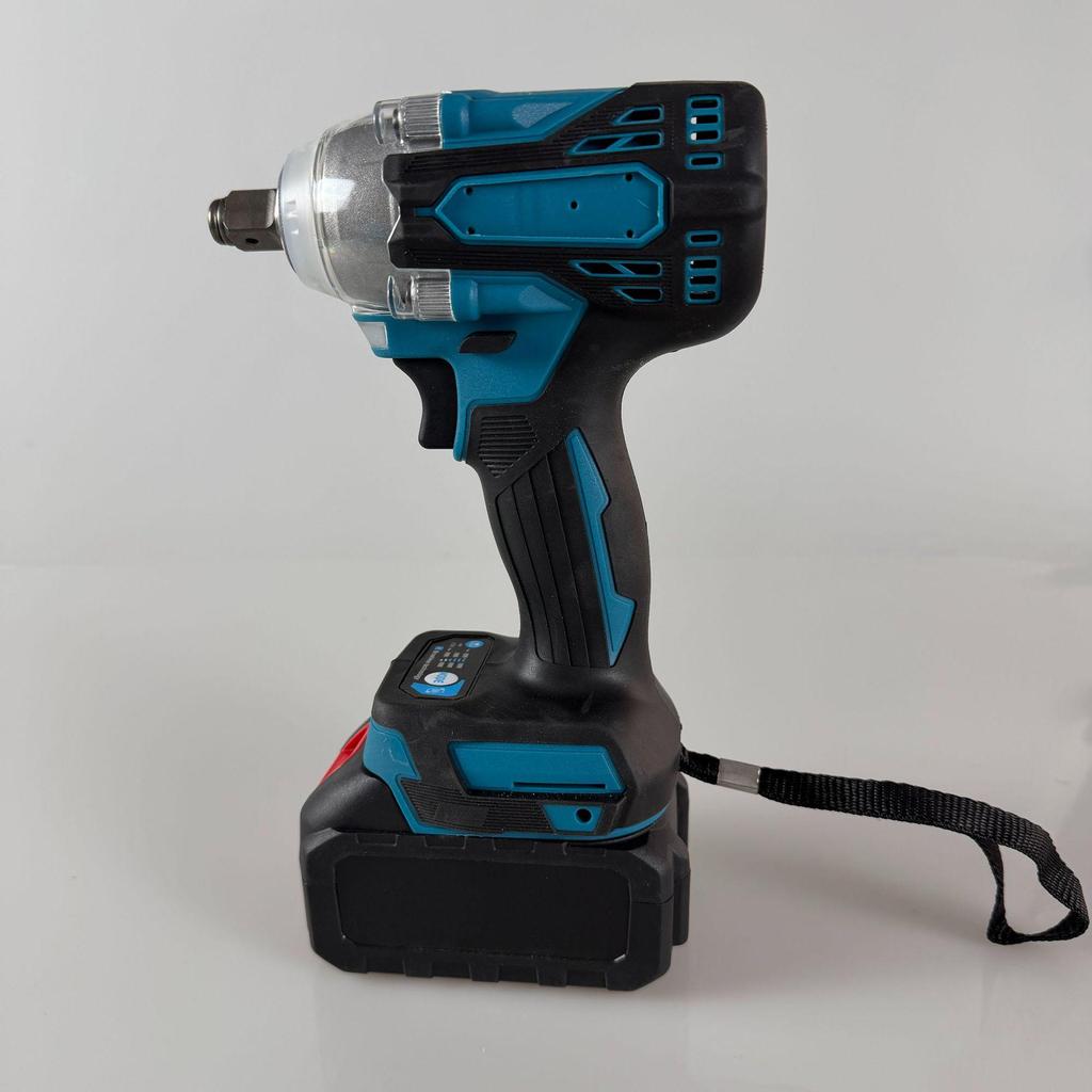 High-Power Wireless Brushless Electric Impact Wrench with Lithium Battery