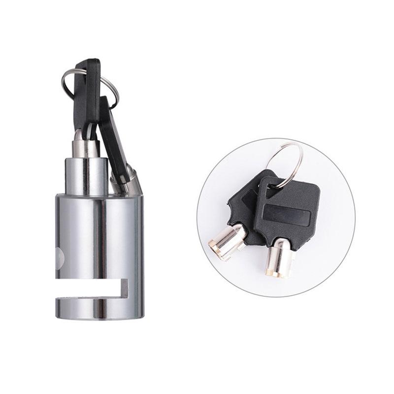 Alloy Steel Bicycle Motorcycle Locomotive Disc Brake Lock Waterproof Anti-Theft Security Sturdy Wheel Disc-Brake Lock