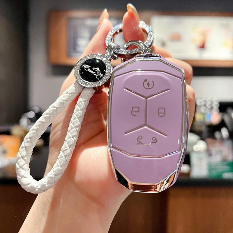 High-End Key Cover for Lynk & Co 01/02/03/05/06/09 (2022 models) - Female Edition