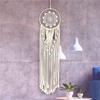 2X Hand Woven Dreamcatcher Circle Macrame Kit Macrame Wall Hanging Supplies Craft Macrame Wall Hanging Supplies