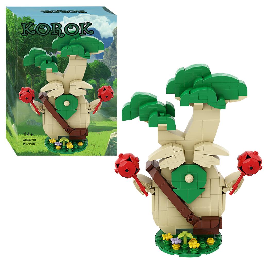 Korok Building Sets for Adults Kids, Yahaha Figure Game Player Collection Creative Building Blocks Model Decorations Toy Gifts