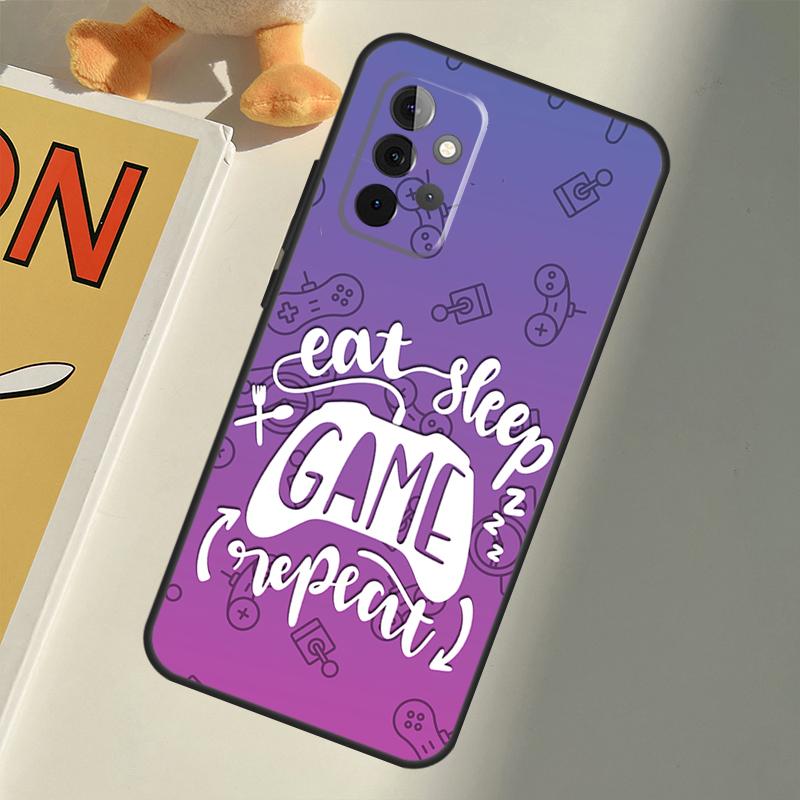 Game Repeat For Samsung Galaxy A15 A55 A35 A53 A33 A13 A36 A56 A26 A16 A22 A32 A52 A54 A34 A05 A06 Case
