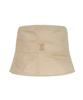 Bajal Studded Drop Oversized Bucket Hat Beige