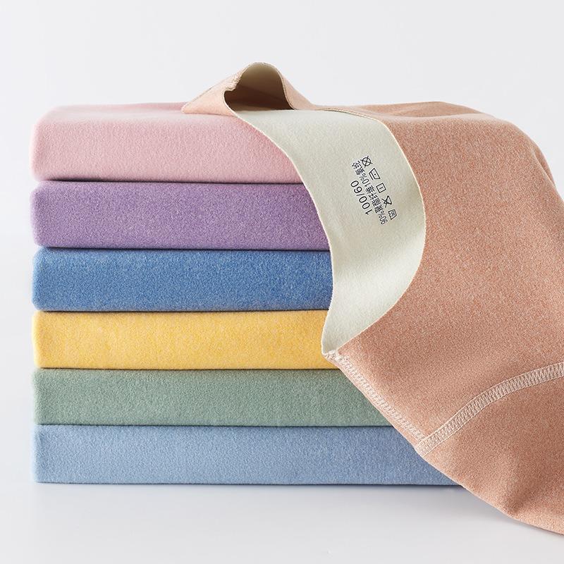 Double-Sided Kids Thermal Underwear Set - Brushed Fleece & Seamless Sides for Home & Base Layer | Warm 2-Piece Pajamas & Loungewear for Boys Girls