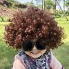 Joker Wig With Colorful Explosion Hair For Childrens Festival Costume Accessory