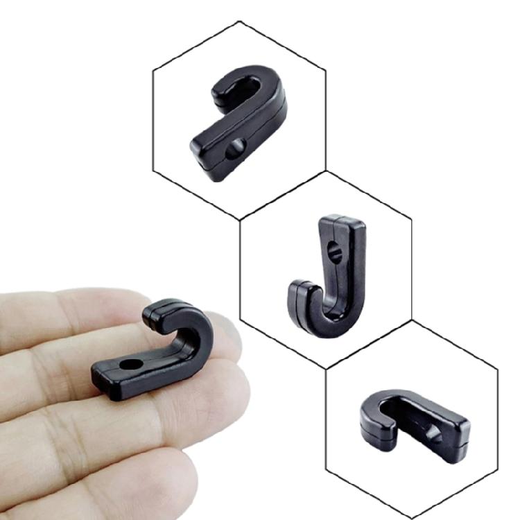 Multipurpose Nylon J Hooks For Boats Tents Quick Setup In Marine Camping Scenarios Water Sports Camping Equipment 10pcs