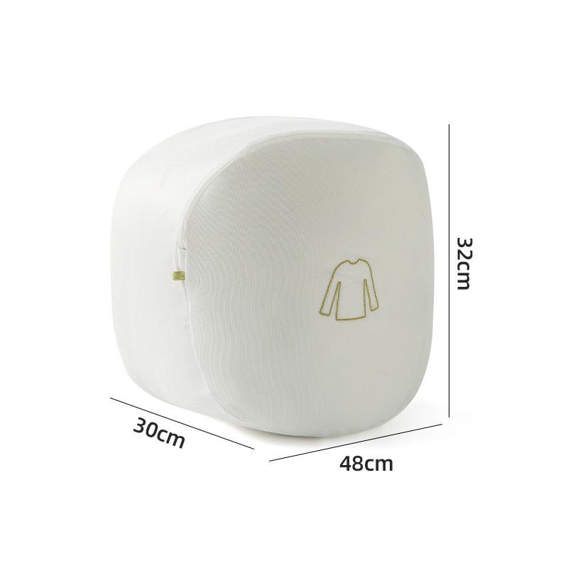 

Утолщенный сетчатый мешок для стирки деликатной одежды: Мешок для стирки, предотвращающий деформацию, для свитеров, нижнего белья, брюк и носков.