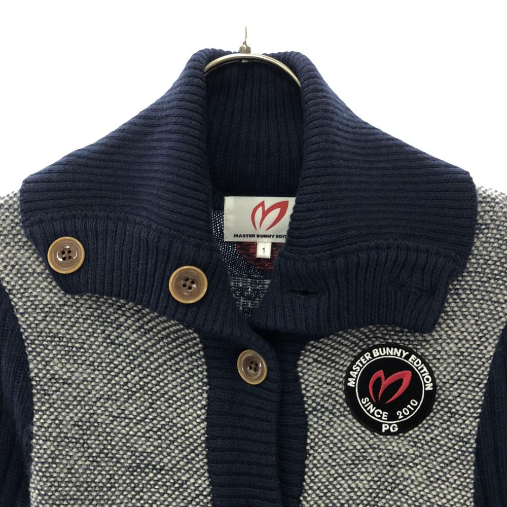 MASTER BUNNY EDITION Made In Japan Wool Golf Long Sleeve Knit Cardigan 1 Women Used