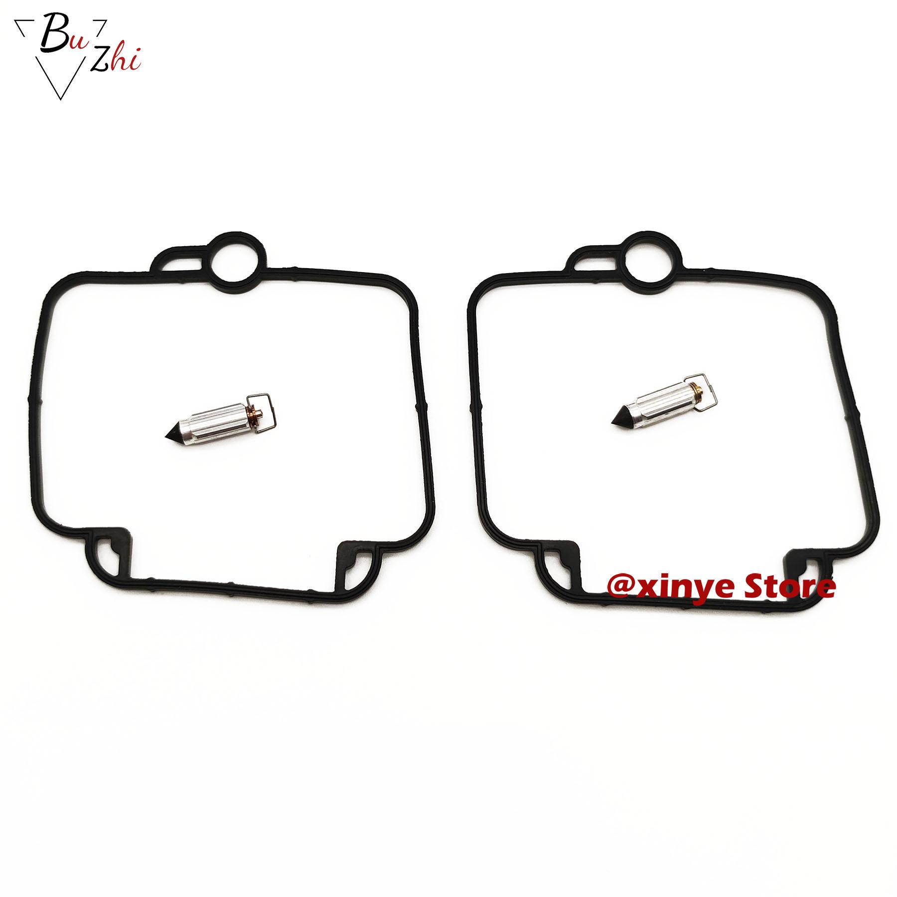 Motorcycle carburetor repair kit floating needle gasket parts for SUZUKI GS500E DR350 DR250S/SE GSX1100 Mikuni BST33 BMW F650 2pcs needle gasket