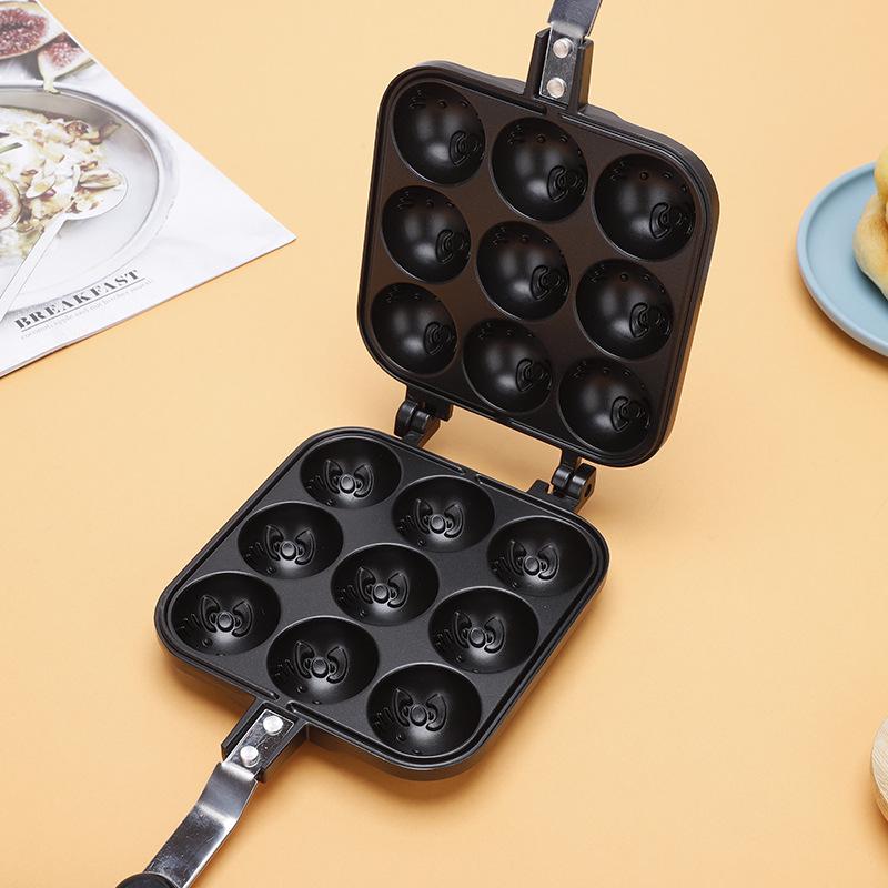Octopus and Shrimp Non-Stick Egg Frying Griddle for Quail Eggs