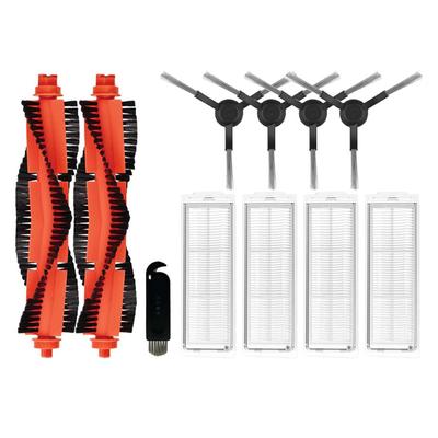 Für Xiaomi Mi Robot Vacuum Mop 2S / Mop P / Mop Pro / XMSTJQR2S / STYTJ02YM Ersatz-Hauptseitenbürsten-Hepa-Filter