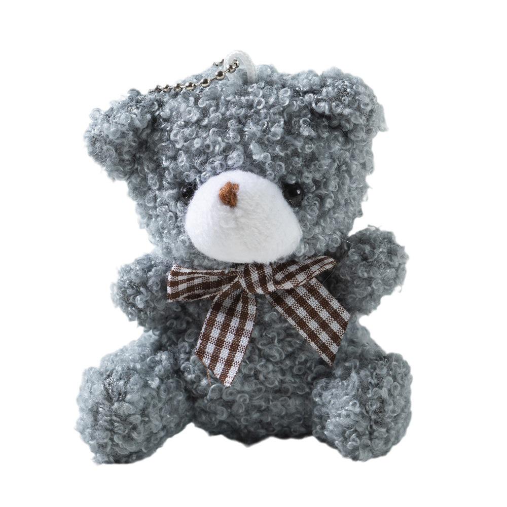 Mini-Bär Plüschtier Schlüsselanhänger mit Fliege