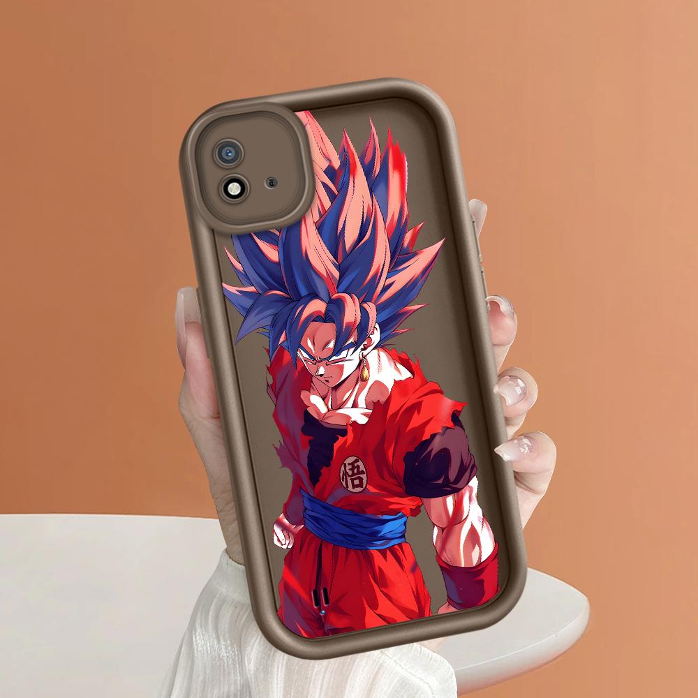 Soft Silicone Square Ladder Printing Pattern Phone Casing Full Cover Camera Shockproof Protection Rubber Case for OPPO Realme