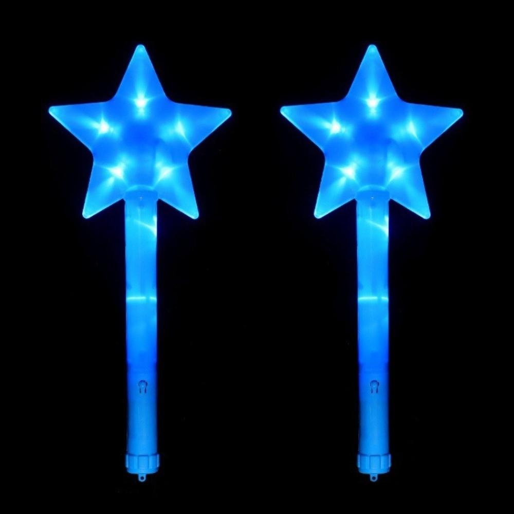 Three Lighting Modes Flashing Star Stick Five Point Star Concert Light Stick Party Favors