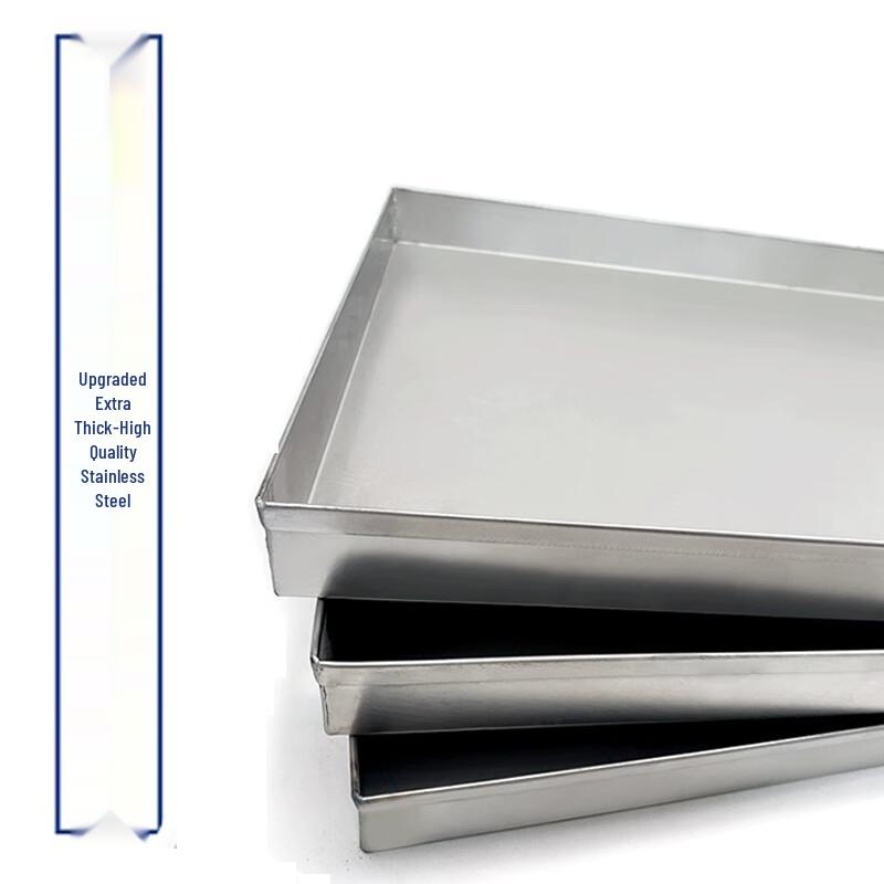 304 Stainless Steel Extra Large Rectangular Collection Tray