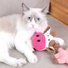 Cute Plush Toys Squeak Pet Pink Cow Animal Plush Toy Dog Chew Squeaky Toys