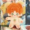 20cm Kawaii Naked Cotton Doll Cute Idol Stuffed Super Star Figure Doll Light&Night Anime Gaming Peripherals Fans Collection Gift