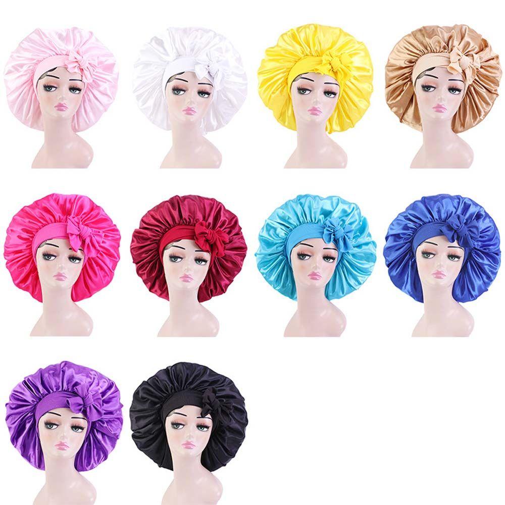 Girls Headwear Shower Headwear Hair Accessories Sleeping Hat Women Headwraps Turban Hat Sleep Cap