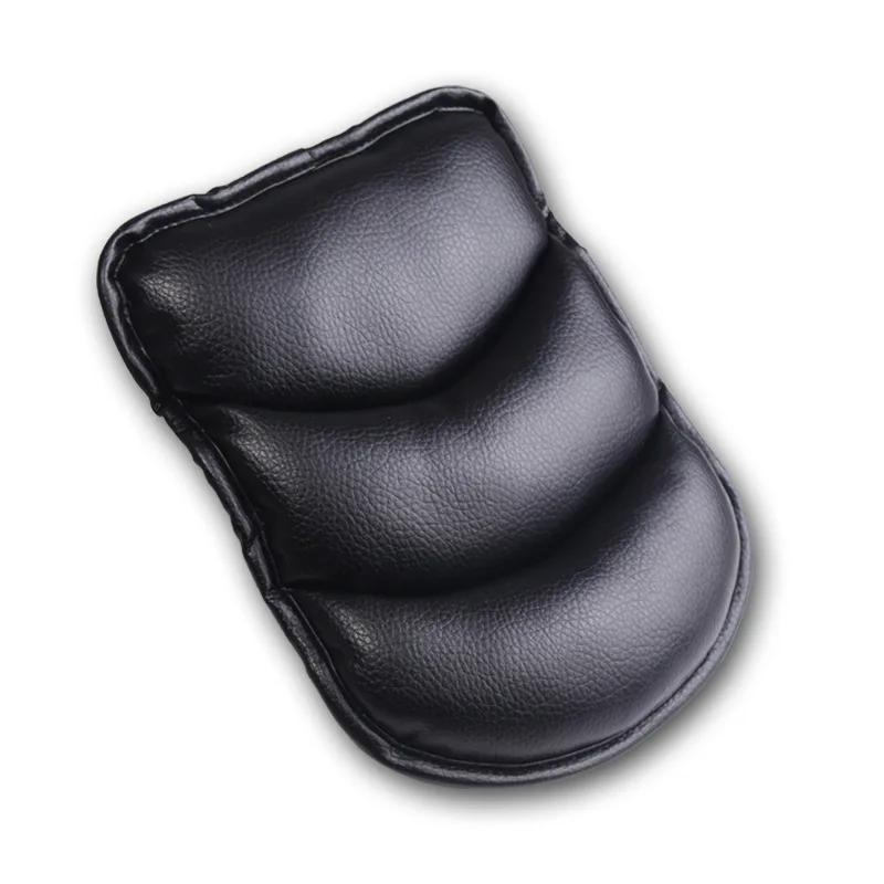 Car General Armrest Box Pad Leather Soft and Comfortable Car Center Armrest Booster Pad Extended Elbow Rest Auto Accessories