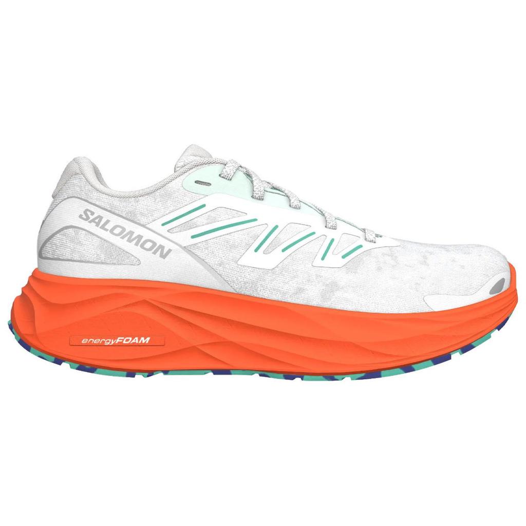 New SALOMON AERO GLIDE 2 Anti Slip And Wear Resistant Breathable Low Top Running Shoes Women's White L47575300