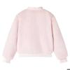Veste polaire - vidaXL - Fausse fourrure - Rose doux - Manches longues - Taille 92 (1,5-2 ans)