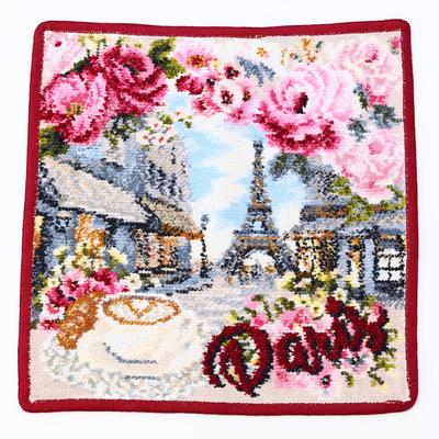 Feiler Handkerchief Hand Towel Ladies 25cm 25cm Rue De Paris Bordeaux [Item]