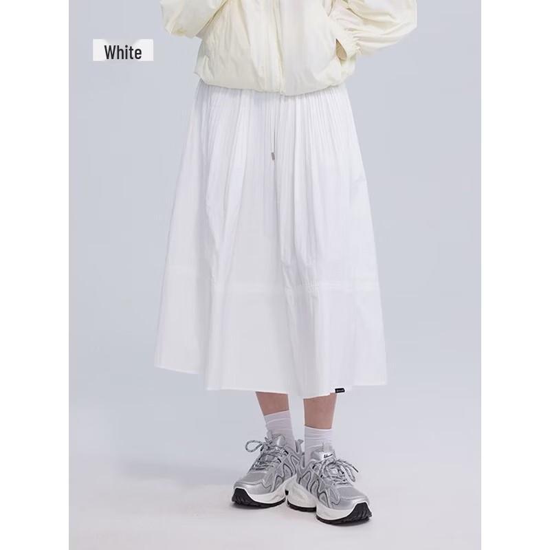 Zauo UV Protection Pleated A-Line Skirt