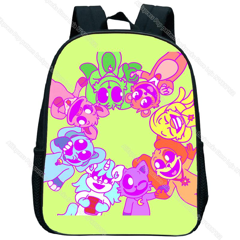 Critter Kindergarten Rucksack Catnap Dogday Kinder Schultasche Anime Trend Büchertasche Junge Mädchen Kinder Bagpack Reiserucksäcke