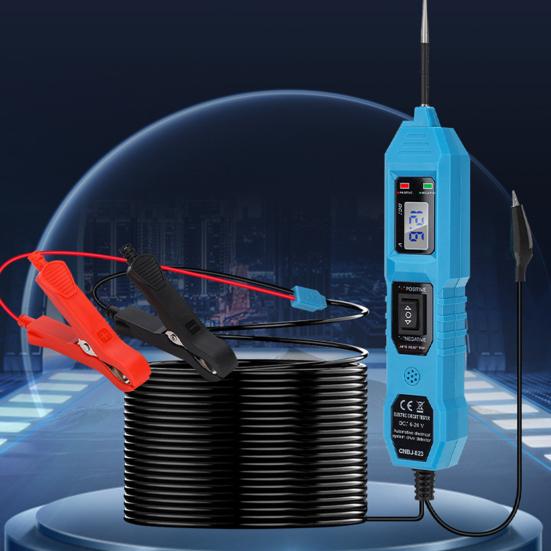 Automotive Circuit Tester Electrical System Diagnostic Tool with Probe & LED Light Voltage Test for Car Trucks & Motorcycles Easy to Use Current