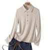 Yibai Women's Collared Slim-Fit Long Sleeve Baselayer T-Shirt