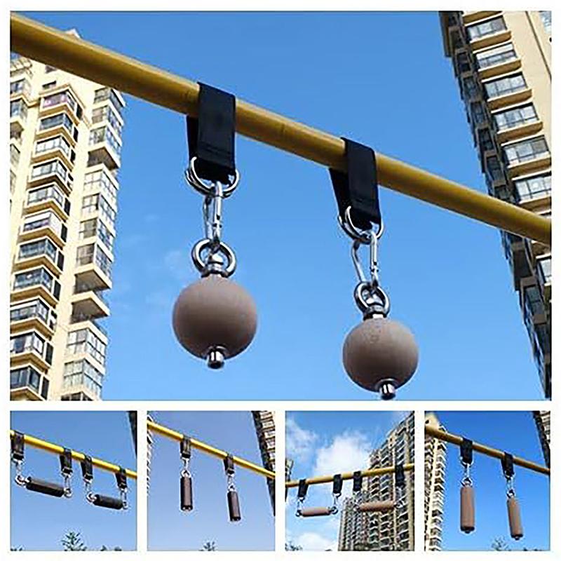 Posilovací Jednoduchá Hrazda Prodloužení Pás Stromové Houpačkové Popruhy 200Kg Těžký Hák Kroužek Závěsný Pás Spojovací Pás Pro Houpací Síť Boxovací Pytel