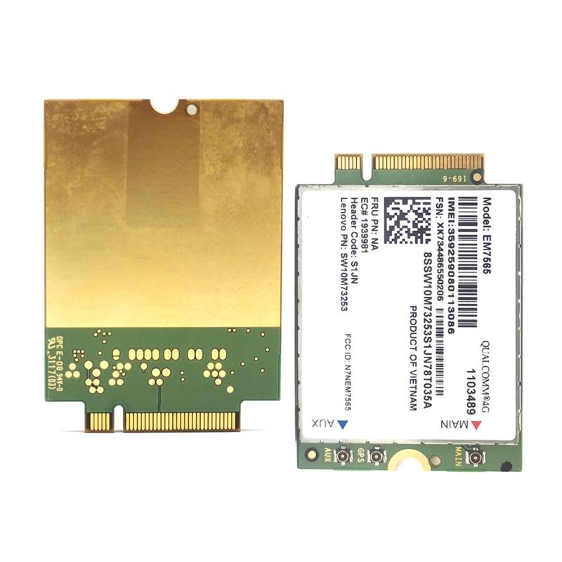 EM7565 LTE T12 Advanced 4G Module Global Coverage Wireless  rd for rbon X1 6th Laptop Fastest Applications