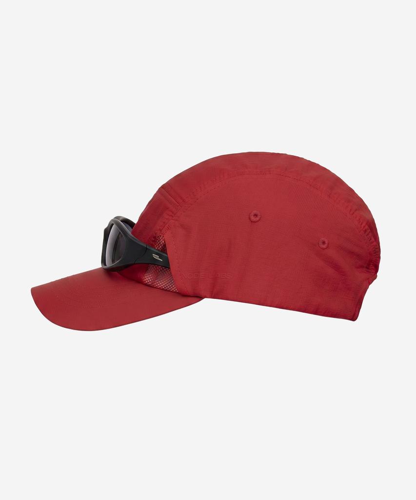 NODE LABS Dev:10 Sunglasses Cut Ball Cap_Red