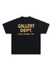 New Mens GALLERY DEPT Tshirt Printed Large Cotton Street Wear Tshirt Summer Casual Short Sleeve Top Trendy High Quality