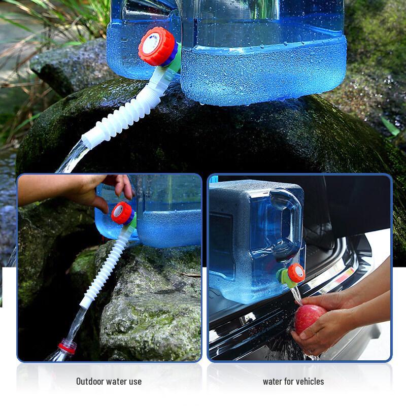 Outdoor Portable Water Storage Tank with Faucet