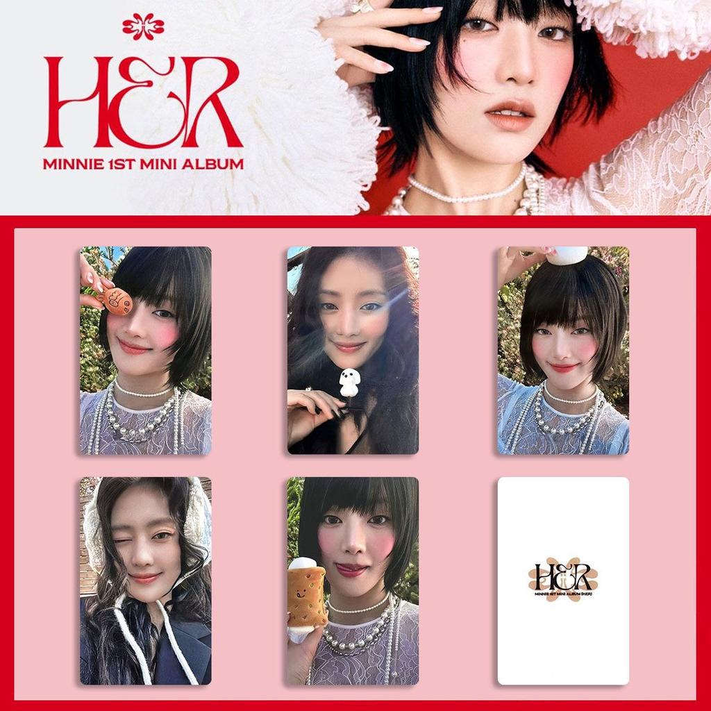 (G)I-DLE Minnie SOLO Photocard - HER Merchandise Bonus Photocard Kim Minnie