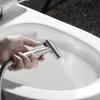 3 Stück Edelstahl Bidet-Sprühkopf Hochdruck Handheld Verstellbar für Persönliche Hygiene Haustier Badezimmer Duschset