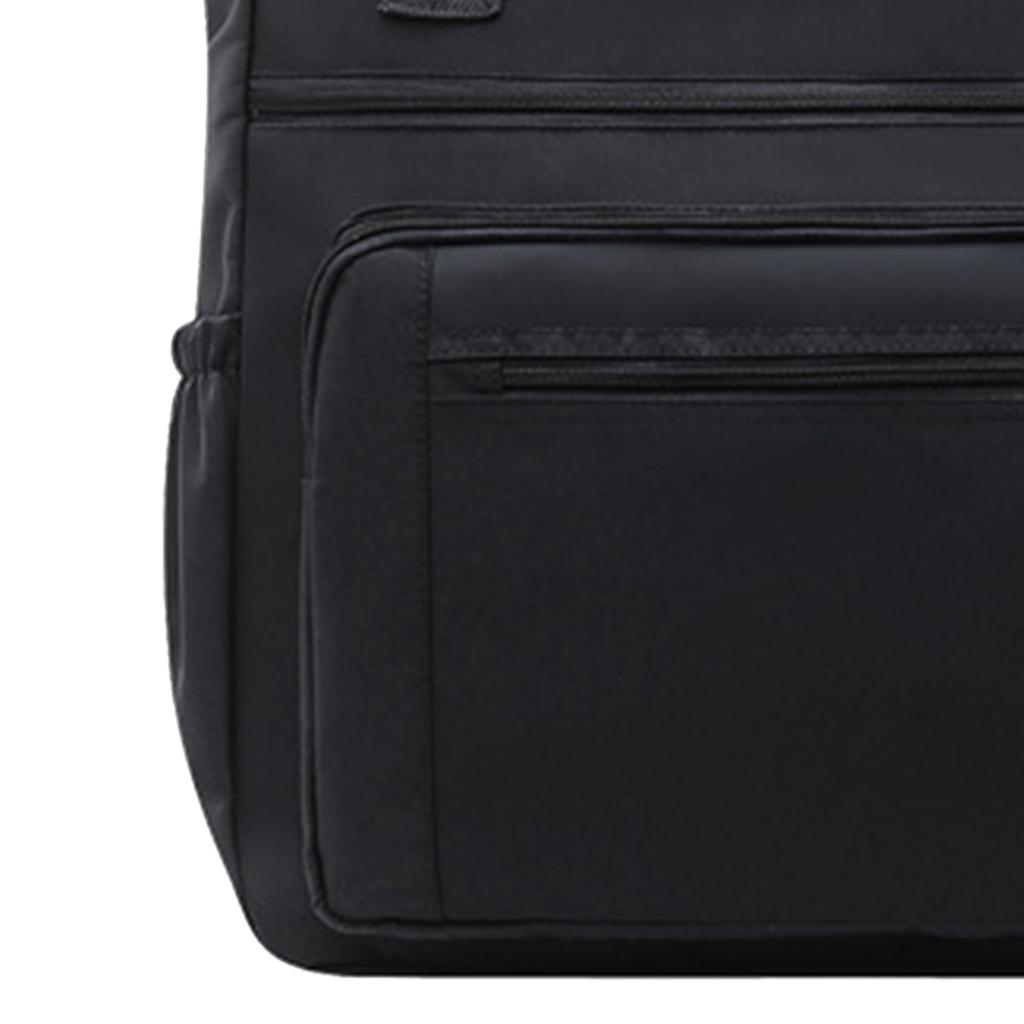 Women Shoulder Bag Single Shoulder Hand Bag Black Nylon Large Capacity for Travel Office Black Free