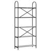 Bookshelf Grey Sonoma 80 x 30 x 183 cm Particleboard