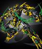 Yue Yi Black Tiger Zhao Yun & Guan Yu Mecha Three Kingdoms Building Blocks Toy