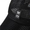 Spring Summer Mesh Baseball Cap Men Breathable Trucker Dad Hat Outdoors Casual Fishing Sun Cap