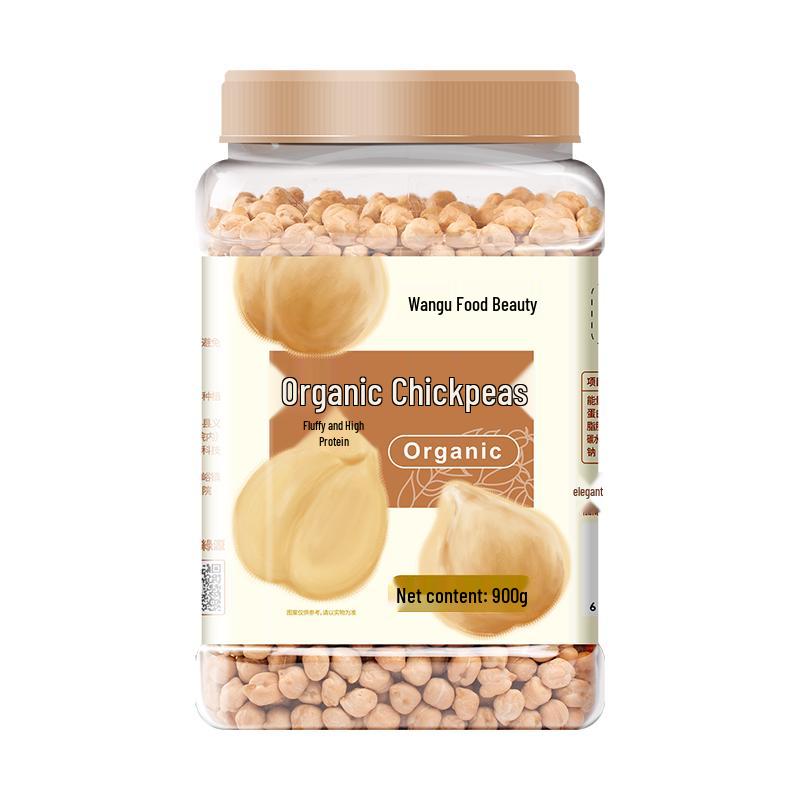 Wangu Shimei Organic Chickpeas (1.8 lb Can)