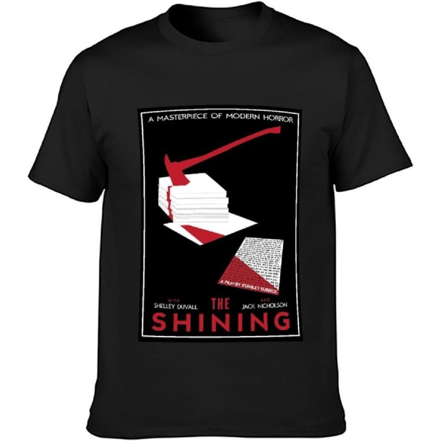 

YOUSAI Men’s T-Shirt Short-Sleeve Heres Johnny Shining Nicholson Lightweight Casual Gym Workwear XXXXXL різнокольоровий