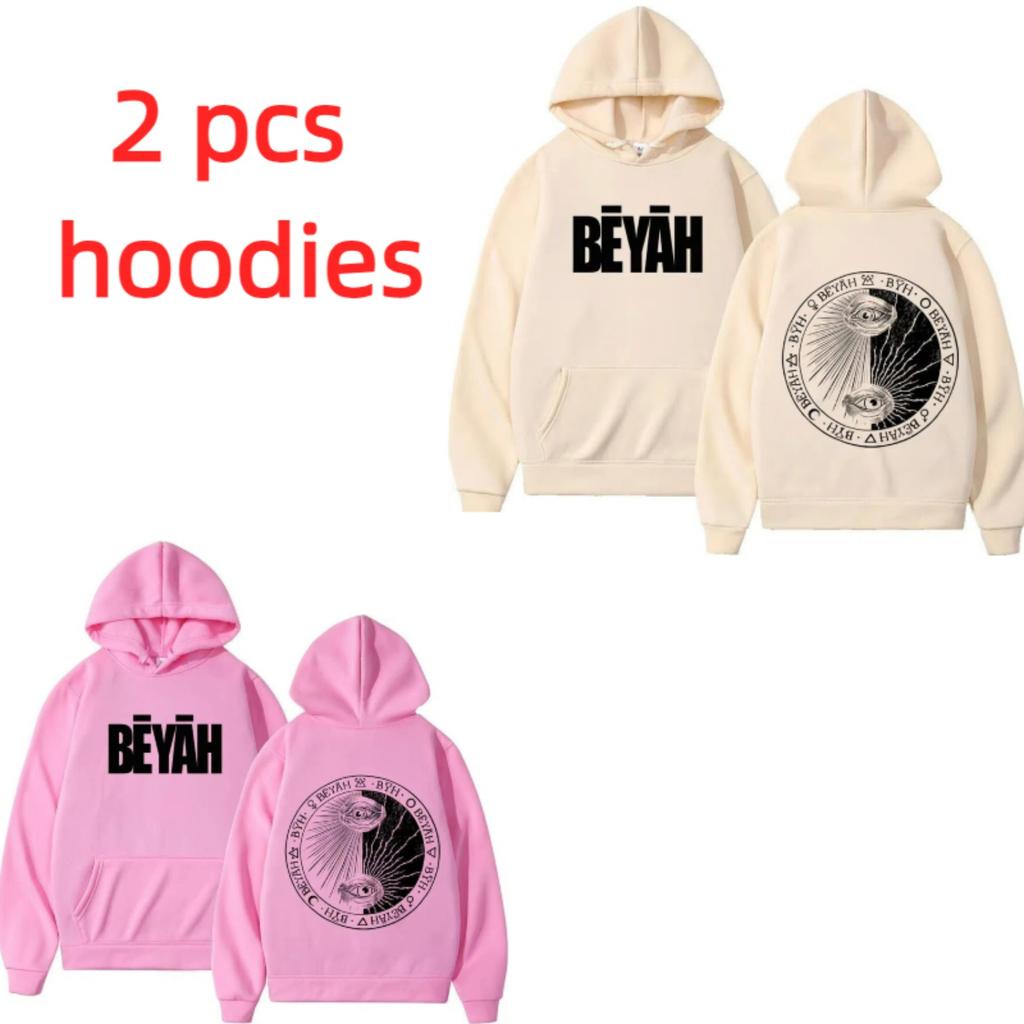Rapper Letter Print Hoodie Men Women Fashion Pullover Long Sleeves Loose Casual Vintage Oversized Comfort Sweatshirts