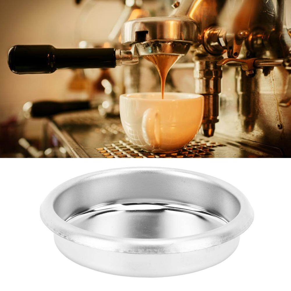 

54mm Portafilter Insert Basket 304 Stainless Steel Blind Filter Basket Coffee Machine 58mm