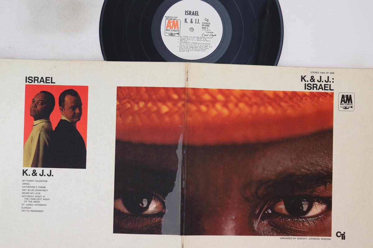 

LP Record K. & J.J. - Israel SP3008PROMO A&M 1968 US Jazz Used
